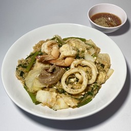 สุกี้แห้งทะเล