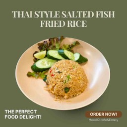 ข้าวผัดปลาเค็ม Thai-Style Salted Fish Fried Rice