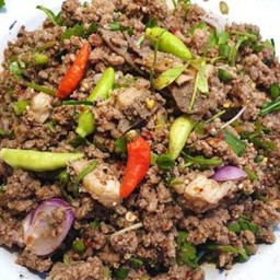 ลาบเนื้อ