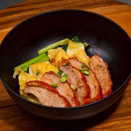 เกี๊ยวกุ้งเป็ดย่าง