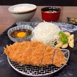 021  สันนอก พร้อมซอสพอนสึ  Special Pork Loin Cutlet Set With Ponzu Sauce