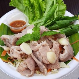 หมูมะนาว{เป็นกับข้าว}