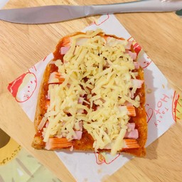 ปังพิซซ่าเบคอนชีส