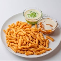 ปาท่องโก๋ สังขยา 2 สี