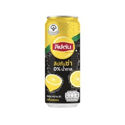 ลิปตัน กลิ่นเลมอน ไม่มีน้ำตาล (กระป๋อง)