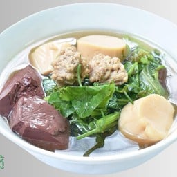 ต้มเลือดหมูใส่เต้าหู้