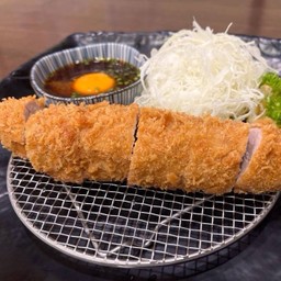 043 สันใน พร้อมซอสพอนสึ (No Rice) Special Pork Filet  Cutlet With Ponzu Sauce