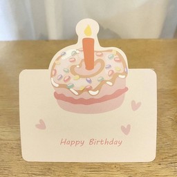 Happy birthday donut แฮปปี้เบิร์ดเดย์โดนัท