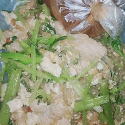 สุกี้แห้งหมู