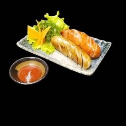 ไส้กรอกเยอรมันย่าง 2 ชิ้น (Grill German Sausage 2 Pcs)