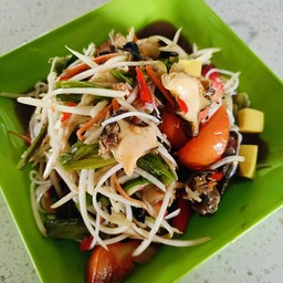 ตำป่าหอยเชอรี่