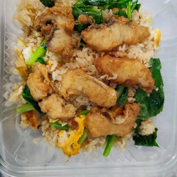 ข้าวผัดปลา(ทอด)