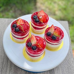 สตอเบอรึ่ชีสพาย