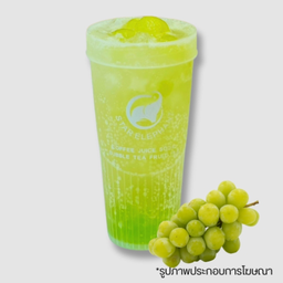 องุ่นไซน์มัสแคทโซดาShinemuscat Boba Soda