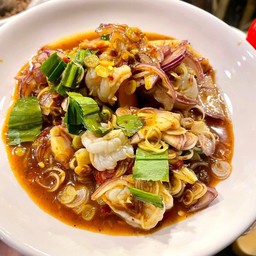 พล่ากุ้งสะดุ้งไฟ