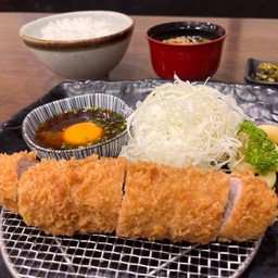 023  สันใน พร้อมซอสพอนสึ Special Pork Filet  Cutlet Set With Ponzu Sauce