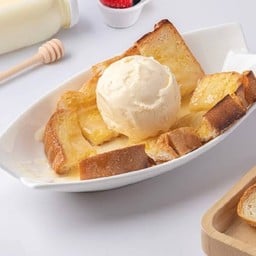 ปังปิ้งไอติม นมข้น