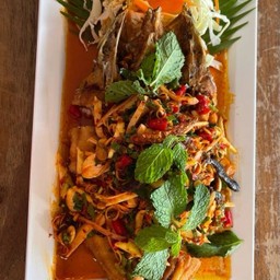 ปลาช่อนลุยสวน