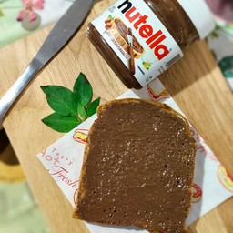 ปังปิ้งเนย+นูเทลล่า