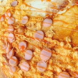 พริกเผา หมูหยอง ไส้กรอก