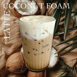 Latte coconut foam🥥