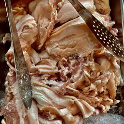 หมูสามชั้นสไลด์ 1 ขีด