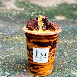 ชาไทยปั่นบราวนี่