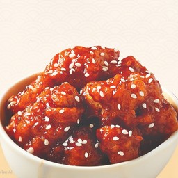 ไก่คาราเกะ ราดซอสเผ็ดเกาหลี