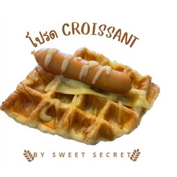 ครอฟเฟิลใส้กรอก ชีส