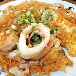 ปลาหมึกทอด