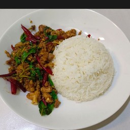 ข้าวกะเพราหมู