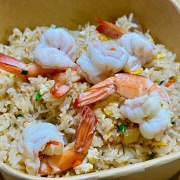 ข้าวผัดกุ้ง กุ้ง