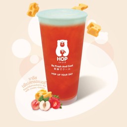 ชาชีส(พีช)สตอเบอรี่