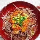 Soba-Hot-Kimuchi-300g โซบะร้อน+กิมจิ 温かいキムチそば300
