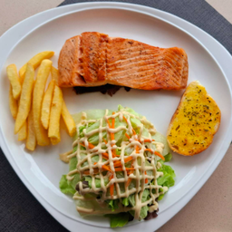 แซลมอนสเต็ก