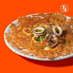 ปลาหมึกทอดกรอบ