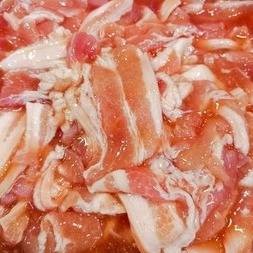 หมูสามชั้นหมักงา 100 กรัม