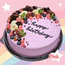 เค้ก pink choco ขนาด 3 ปอนด์