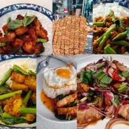 ข้าวหมูทอดบ้านผึ้ง อาหารตามสั่ง พหลโยธิน 52