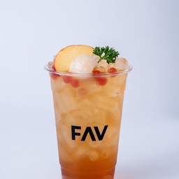 Apple X Lychee Iced Tea