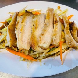 ตำคอหมูย่าง