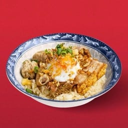 ข้าวต้มแห้ง ไข่ออนเซ็น