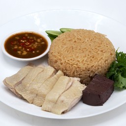 ข้าวมันไก่ต้ม