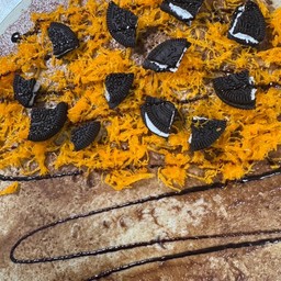 แยมช็อกโกแลต+ฝอยทอง+โอริโอ้+ซอสช็อก