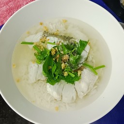 ข้้าวต้มปลากระพง