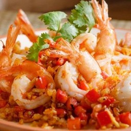 กุ้งคั่วพริกเกลือ