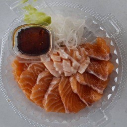 แซลมอนสดนอร์เวย์ ซาซิมิ อรัญประเทศ