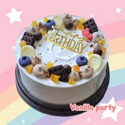 เค้ก vanilla party ครึ่งปอนด์