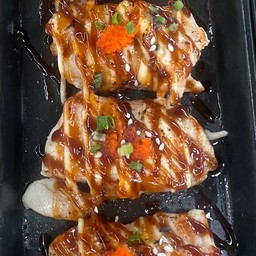 หน้าหมูสไลด์เบิร์นไฟ