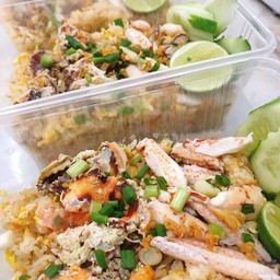 ข้าวผัดปูจุกๆ
